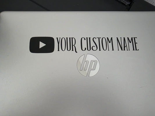 Vinyl Decals with Social Media Icons