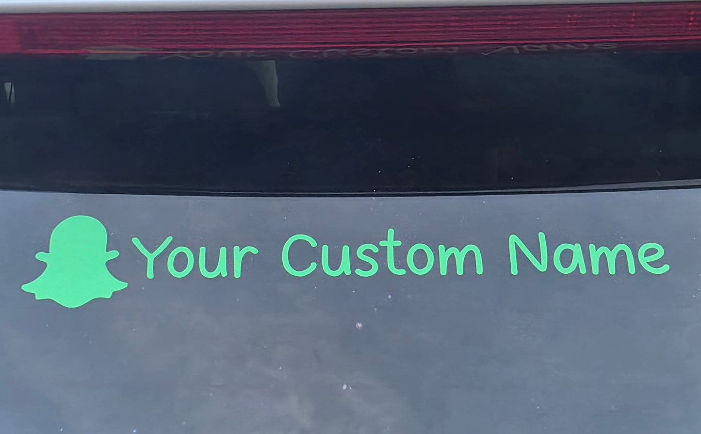 Vinyl Decals with Social Media Icons